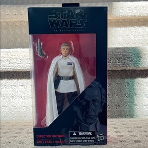 Star Wars Director Krennic Action Figure - White Cape, Black & Brown Outfit